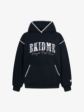 Heavy Lace Check Patch Embroidered Hoodie